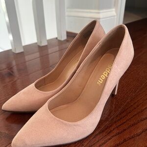 Pink Stiletto Heels Classic Pointed-Toe Pumps